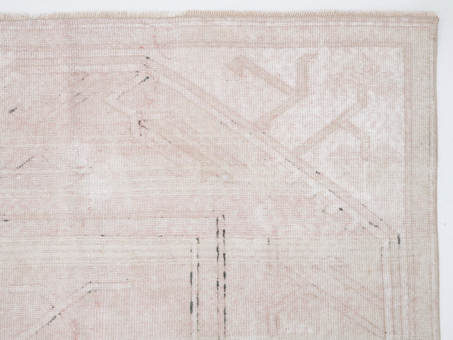 Turkish Oushak Rug, Vintage Handmade Rug, Area Muted Rug, Living Room Rug, Scandinavian Rug, Vintage Carpet, Rug 9x11, Turkey Rug, 12264