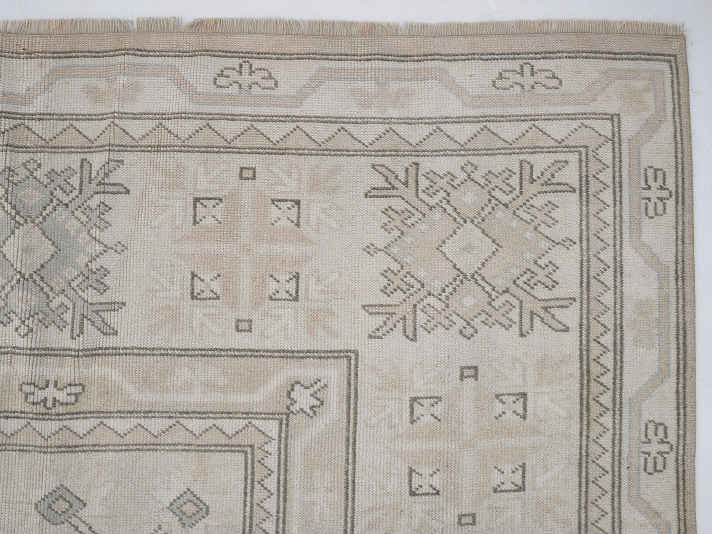 Handmade Area Rug, Vintage Oushak Rug, Turkish Muted Rug, Neutral Floor Rug, Rug 10x14, Turkish Carpet, Turkey Rug, Carpet Rug, 12272
