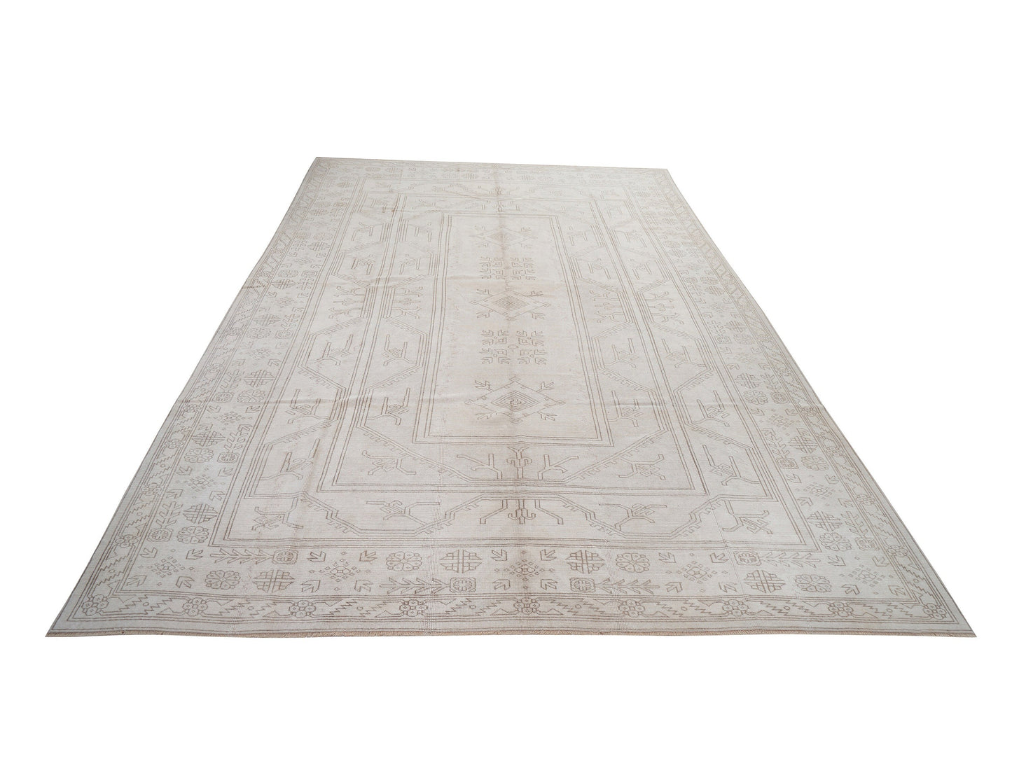 10x14 Oushak Rug, Large Turkish Rug, Oversize Vintage rug, Area rug 10x14, Oushak Carpet rug, Anatolia rug,Living room, Turkey rug, 9976