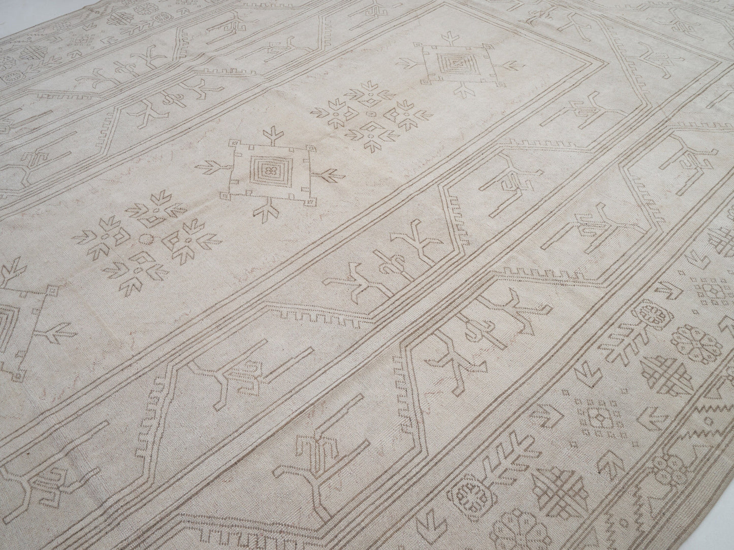 10x14 Oushak Rug, Large Turkish Rug, Oversize Vintage rug, Area rug 10x14, Oushak Carpet rug, Anatolia rug,Living room, Turkey rug, 9976