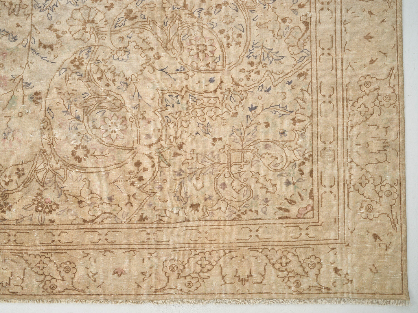 Turkish rug, Vintage Rug, Faded rug, Antique rug 8x11, Muted Rug,Large Oushak Rug, Area rug 8x11, Carpet rug, Oversize rug, Pastel Rug,9089