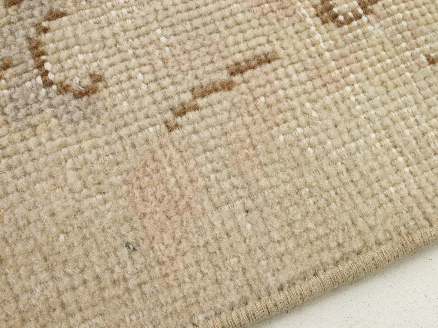 Beige rug 8x11, Turkish Vintage Oushak Rug ,Floral Rug, Pale Rug, Old Rug, Carpet Rug, Handmade Rug, Large Rug 8x11, Wool Area Rug, 6179