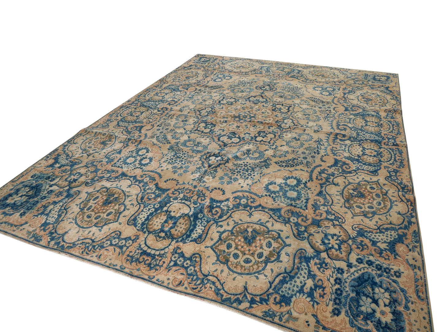 Bohemian Area Large Oushak Rug, 10x13 Oversize Vintage Turkish Rug, Eclectic Handmade Carpet Rug Living room, Bedroom rug, Rug 10x13, 7758