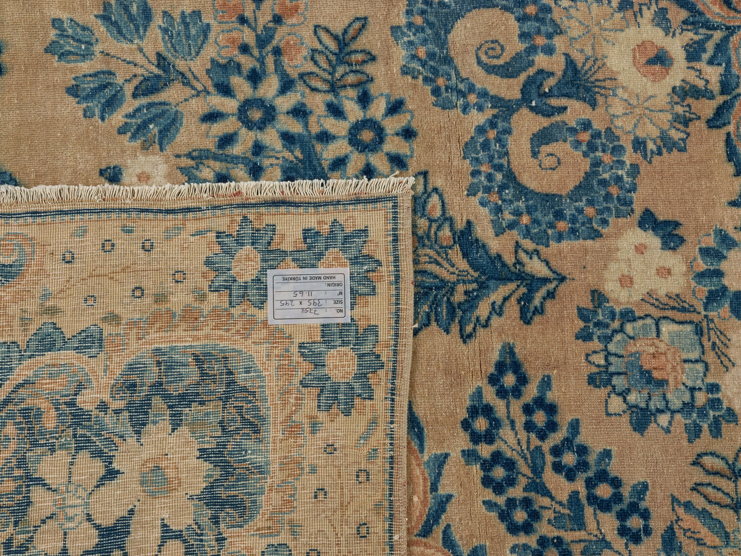 Bohemian Area Large Oushak Rug, 10x13 Oversize Vintage Turkish Rug, Eclectic Handmade Carpet Rug Living room, Bedroom rug, Rug 10x13, 7758