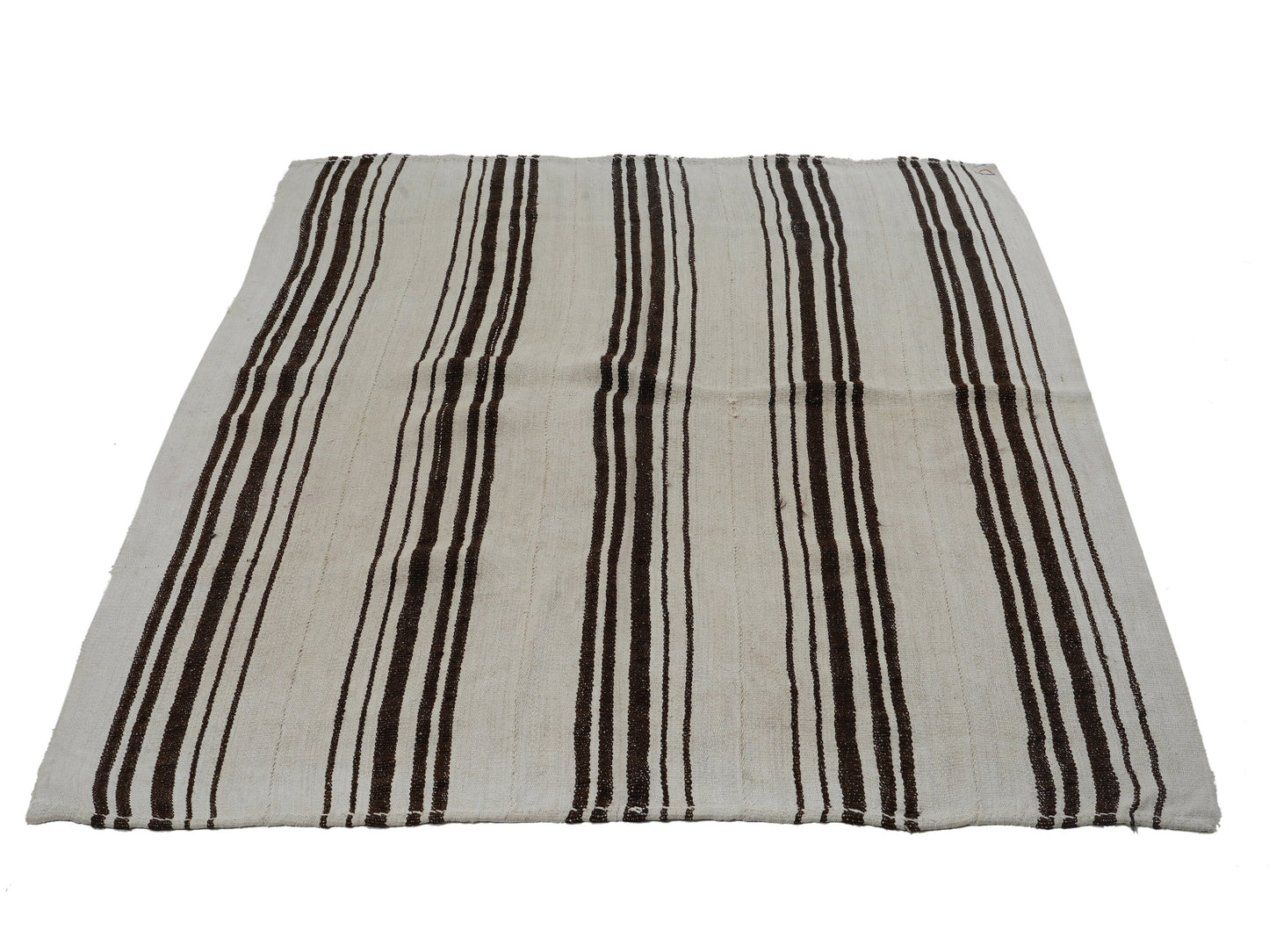 Area Striped Kilim Rug, Turkish Vintage Kilim Rug, Handmade Unique Kilim Rug, Living Room Rug, Kilim Rug 5x7, Neutral Muted Rug, 12778