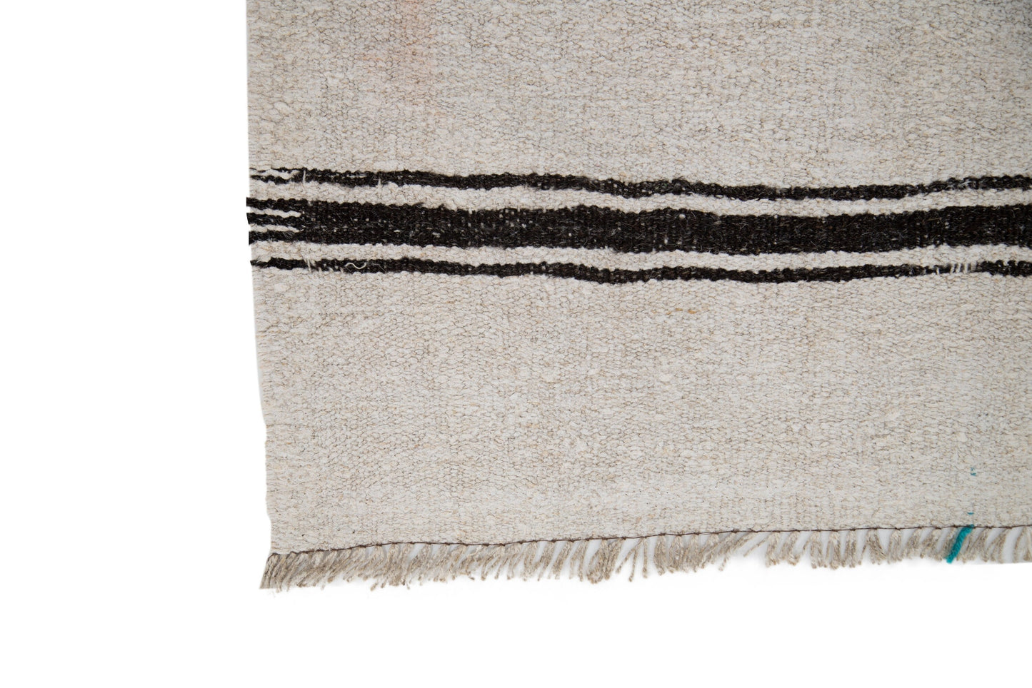 6x9 White Striped Hemp Kilim Rug, Vintage Hemp Rug, Turkish Hemp Kilim Rug, Floor Hemp Kilim Rug, Contemporary,Modern Rug,7848
