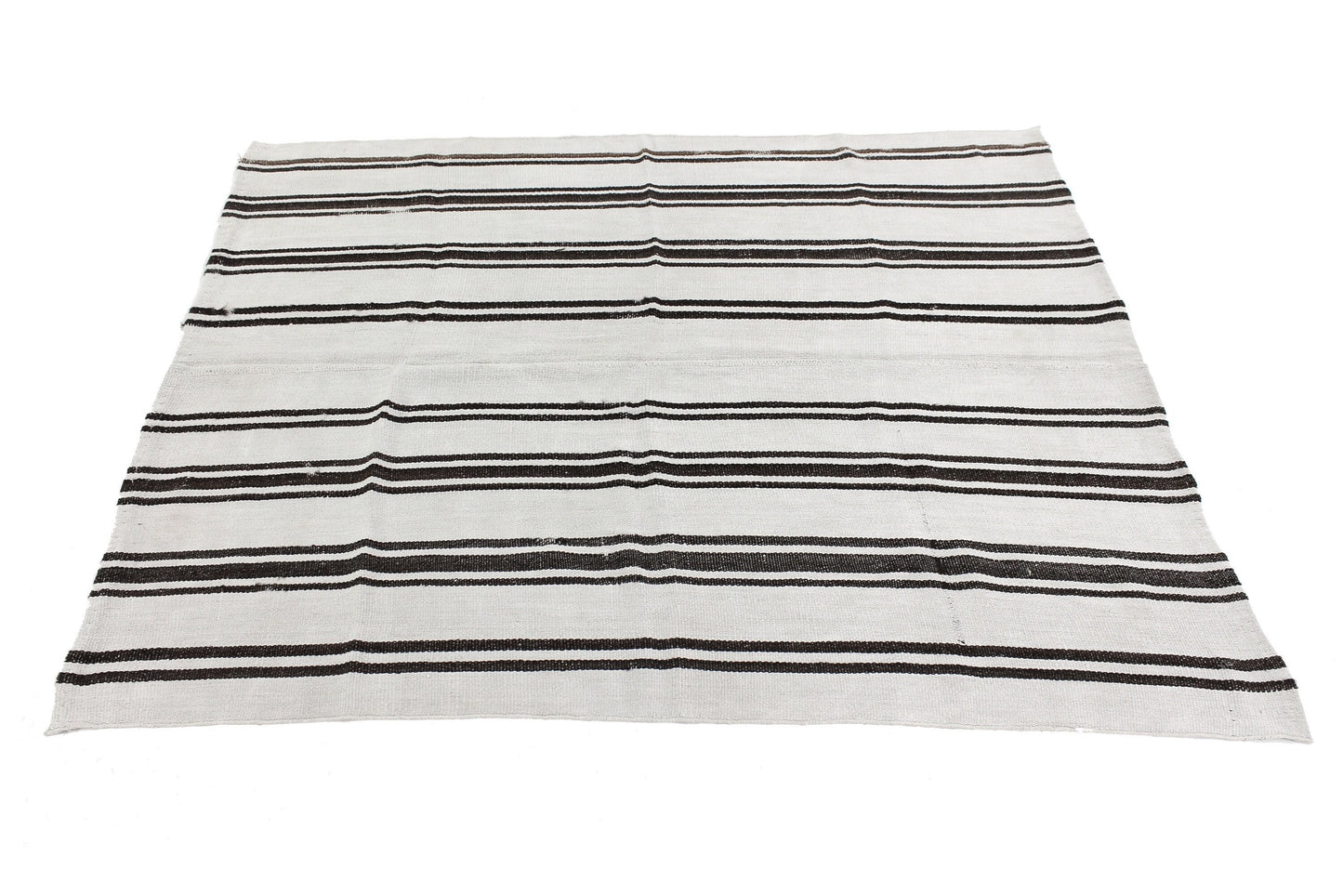 5x8 White Kilim Rug ,Hemp Rug Organic,Turkish Kilim Plain,Unique Vintage Kilim,Area Hemp Rug,Hemp Kilim Rug,Living Room,6390
