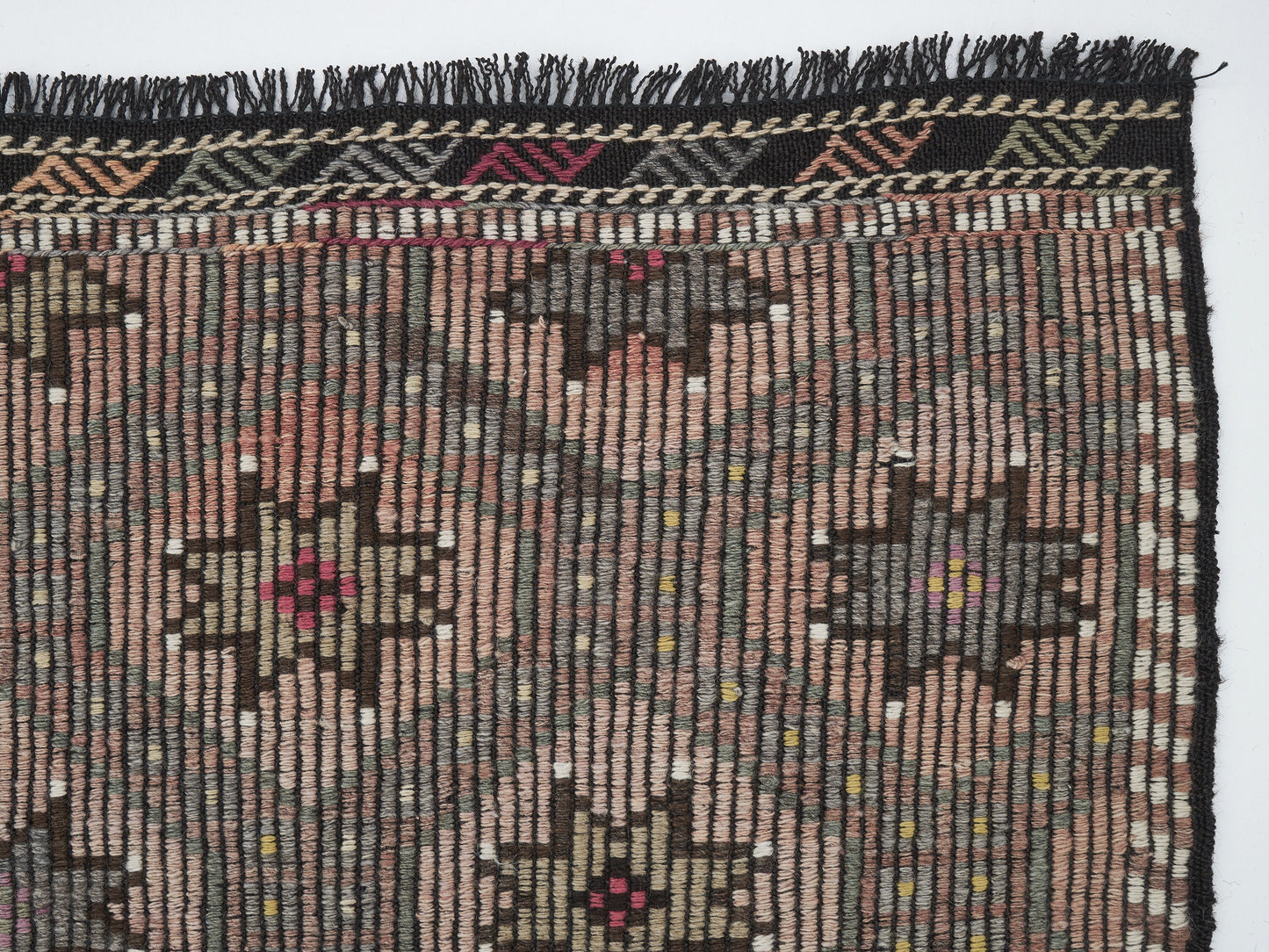Kilim Runner Rug, Handmade Vintage Runner Rug, Turkish Runner Rug, Farmhouse Decor, Hallway Runner, Runner Rug 3x10, Rug Runner, 12574