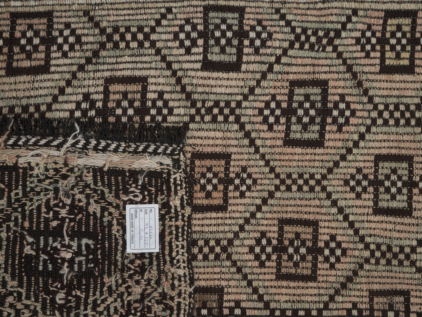 Turkish Handmade Runner Rug, Vintage Antique Runner Rug, Farmhouse Decor, Hallway Runner,Rug Runner, Kilim Runner Rug, Runner Rug 3x8, 12556