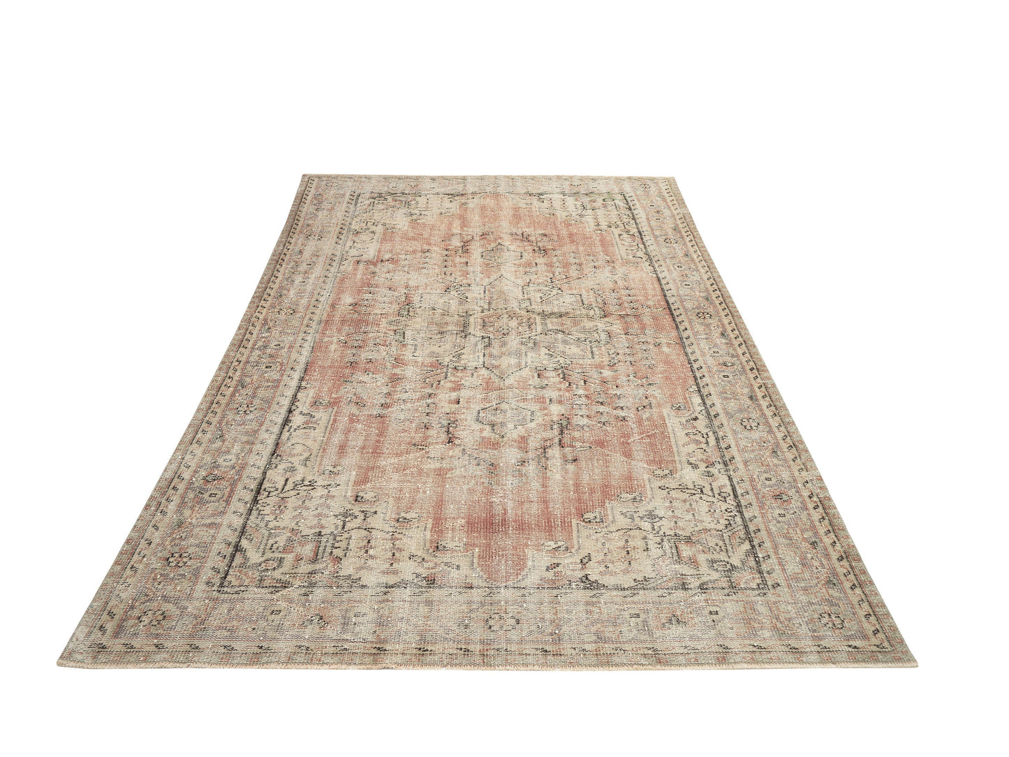 Rug 6x10, Turkey Rug, Oushak Rug, Area Rug, Vintage Rug, Handmade Rug, Turkish Rug, Scandinavian Rug, Turkish Carpet, Bedroom Rug, 11542