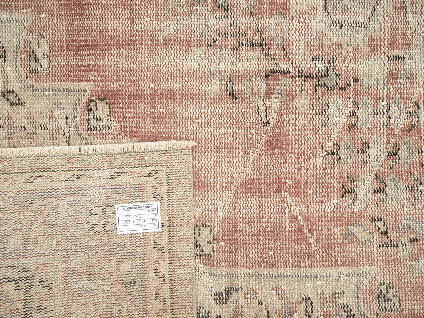 Rug 6x10, Turkey Rug, Oushak Rug, Area Rug, Vintage Rug, Handmade Rug, Turkish Rug, Scandinavian Rug, Turkish Carpet, Bedroom Rug, 11542