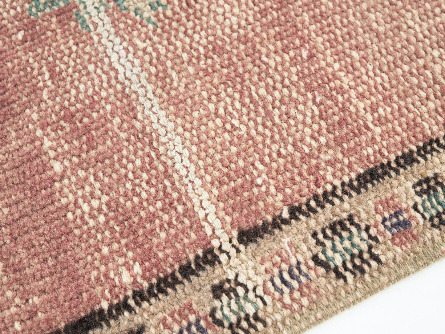 Oushak Area Rug, Vintage Handmade Rug, Turkish Eclectic Rug, Neutral Faded Rug, Anatolia Rug, Bedroom Rug, Bohemian Rug, Rug 5x8, 11557