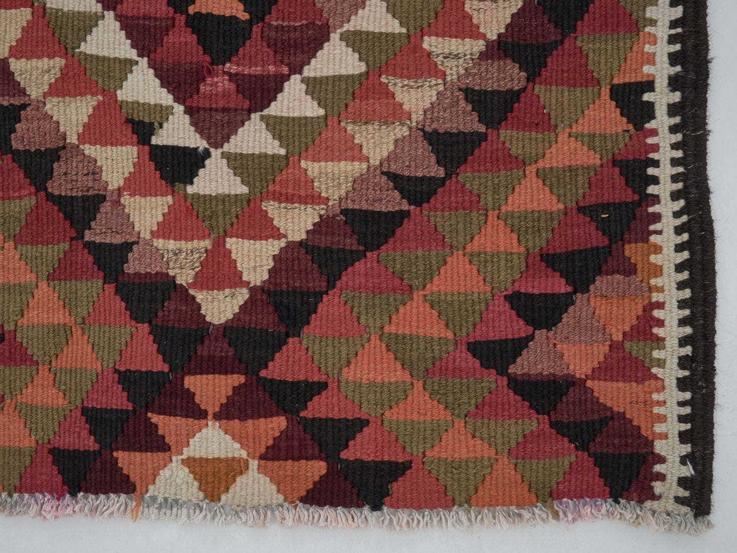 Turkish Runner, Vintage Runner, Oushak Runner, Handmade Runner Rug, Hallway Runner, Kilim Runner Rug, Bohemian Rug, Runner Rug 3x11, 11256