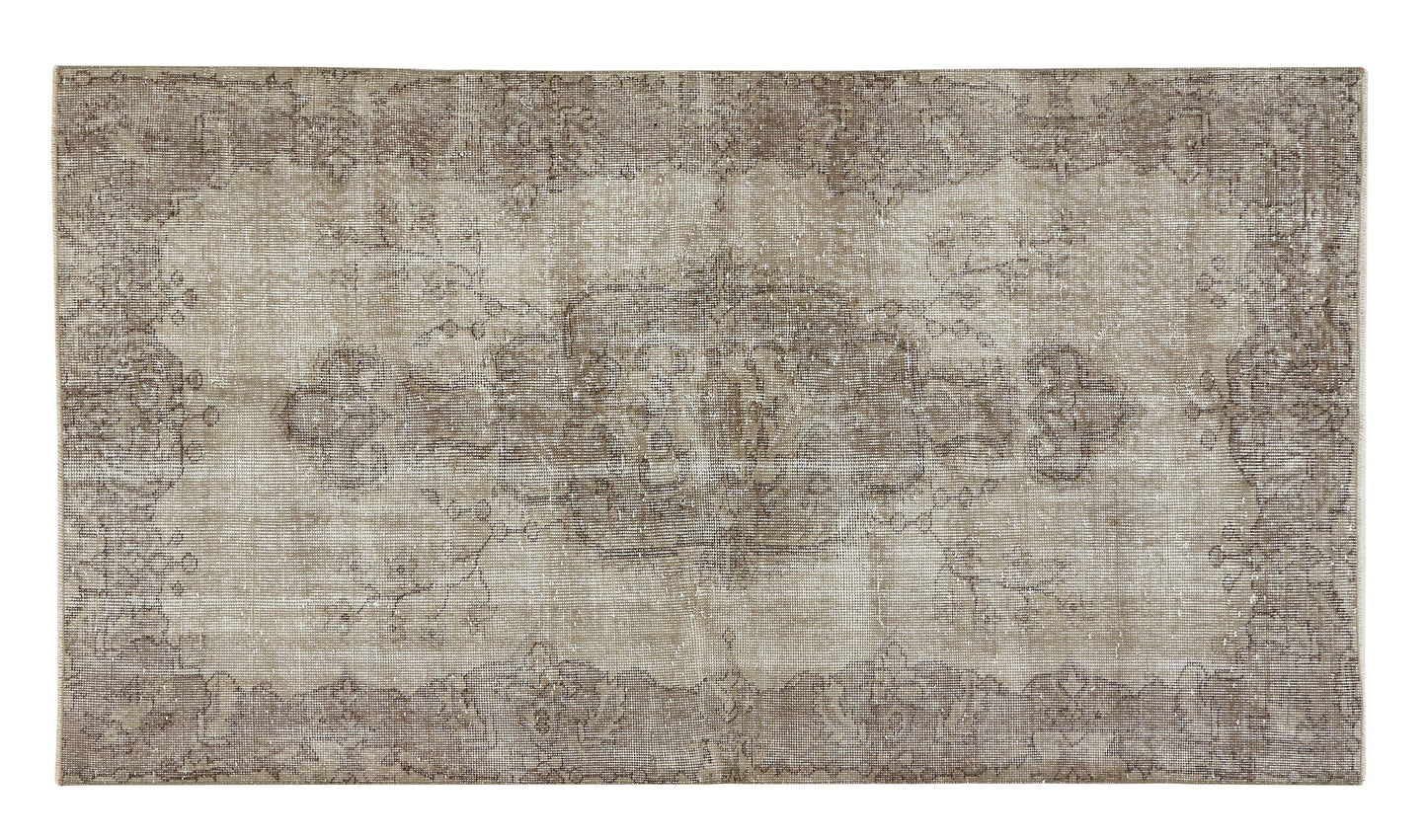 Vintage Handmade Area Rug, Turkish Oushak Faded Rug, Anatolia Rustic Rug, Vintage Carpet, Rug 4x8, Living Room Rug, Primitive Rug, 12080