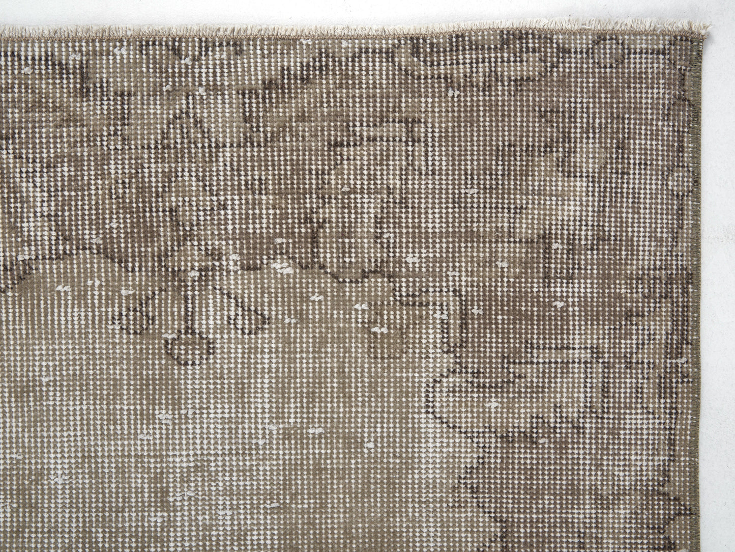 Vintage Handmade Area Rug, Turkish Oushak Faded Rug, Anatolia Rustic Rug, Vintage Carpet, Rug 4x8, Living Room Rug, Primitive Rug, 12080
