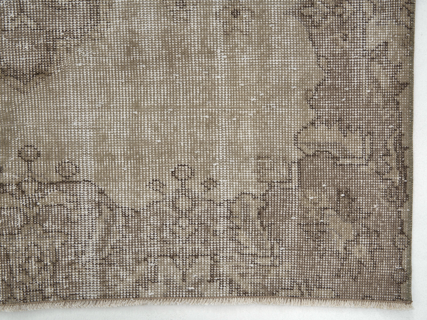 Vintage Handmade Area Rug, Turkish Oushak Faded Rug, Anatolia Rustic Rug, Vintage Carpet, Rug 4x8, Living Room Rug, Primitive Rug, 12080