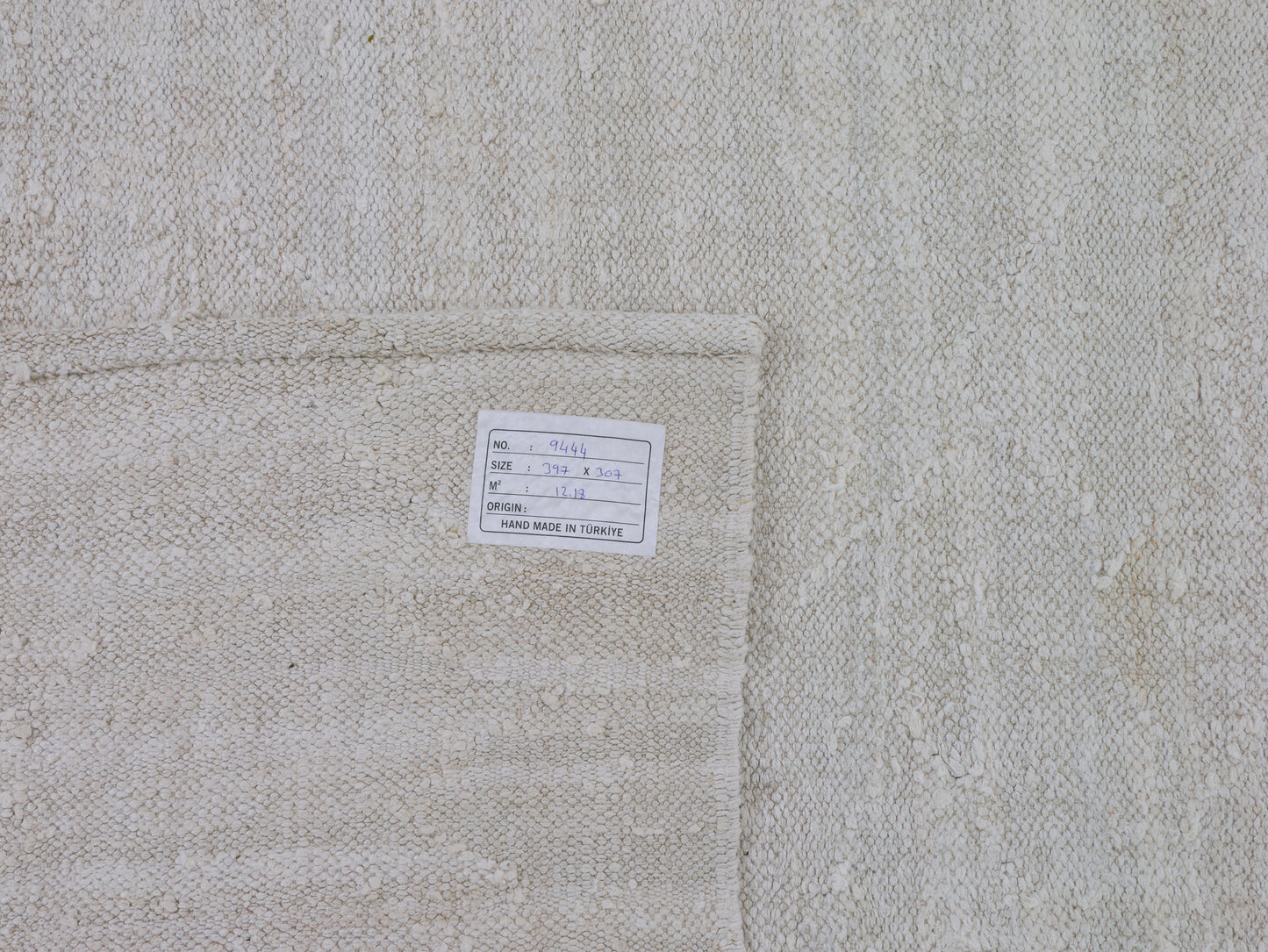 Vintage Kilim, Turkish Kilim, Area Kilim Rug, Oversize Rug,Handmade Kilim Rug, Neutral Rug, White Hemp Rug, Large Rug, Kilim Rug 10x13, 9444