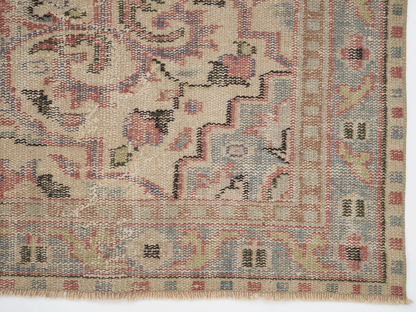 Rug 6x10, Area Rug, Turkish Rug, Vintage Rug, Handmade Rug, Oushak Rug, Neutral Rug, Anatolia Rug, Kid Room Rug, Turkish Carpet, 12095