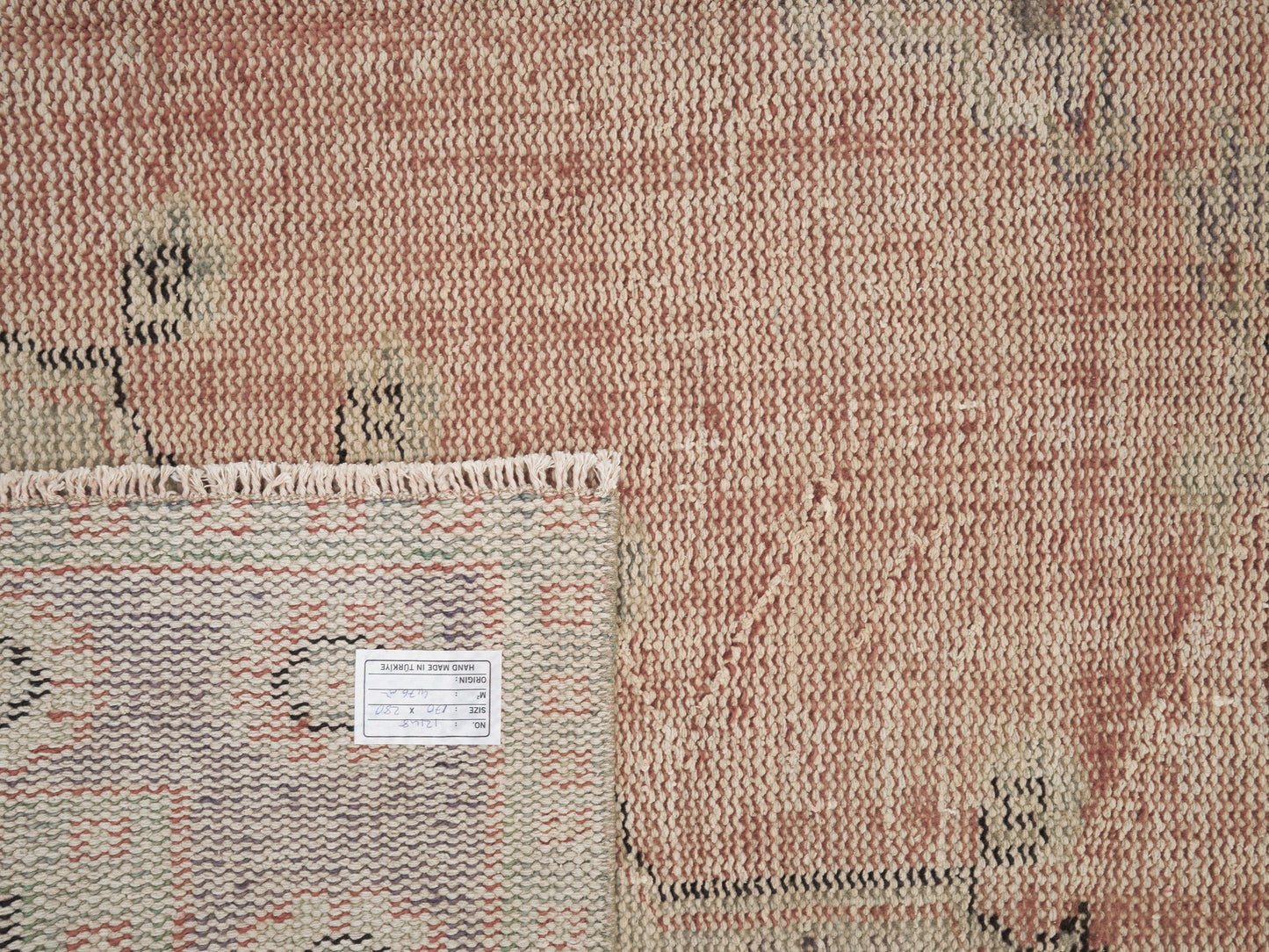 Handmade Vintage Rug, Turkish Oushak Antique Rug, Area Eclectic Rug, Office Rug, Anatolia Rug, Turkey Rug, Vintage Carpet, Rug 6x9, 12148