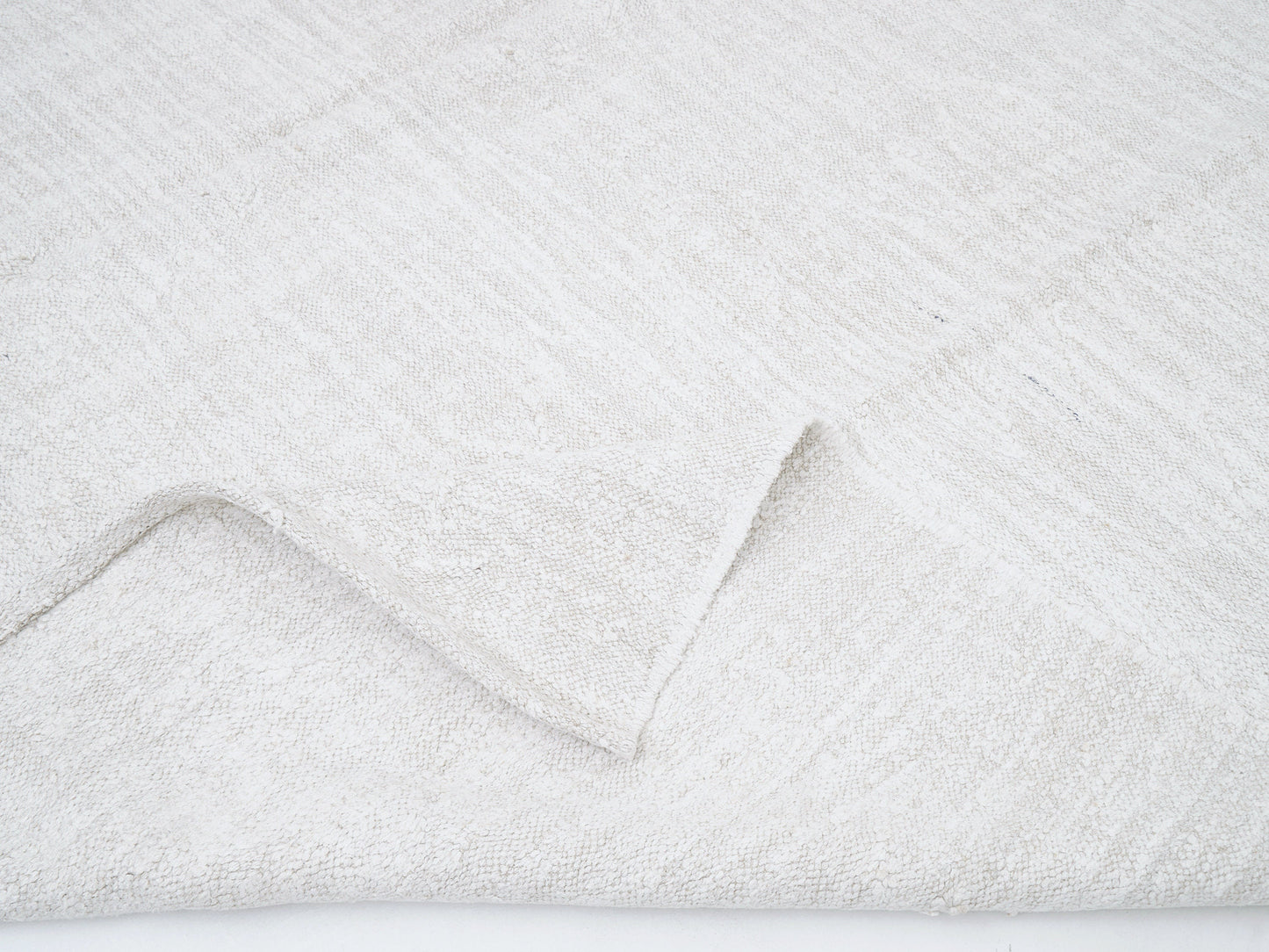 Turkish Kilim, Vintage Kilim, Handmade Kilim Rug, Area Unique Kilim Rug, Large Rug, White Hemp Rug, Oversize Rug, Kilim Rug 8x11, 12545