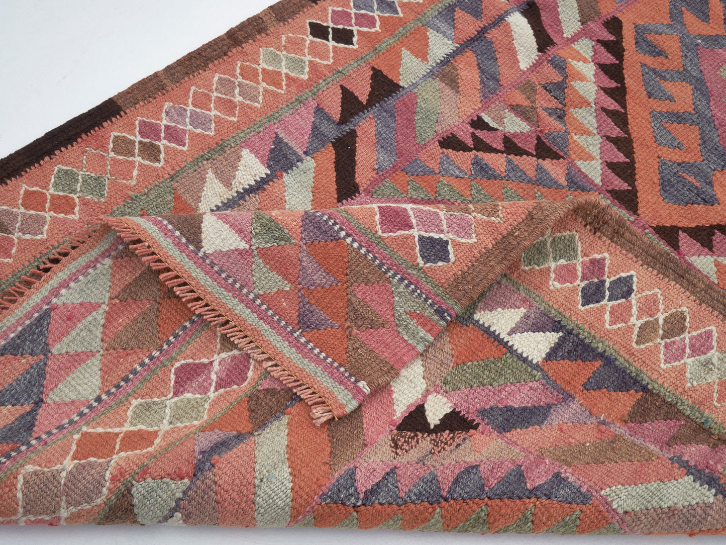 Runner Rug 3x10, Oushak Vintage Runner Rug, Turkish Runner, Handmade Antique Runner Rug, Kitchen Runner, Anatolia Rug, Bohemian Rug, 11268