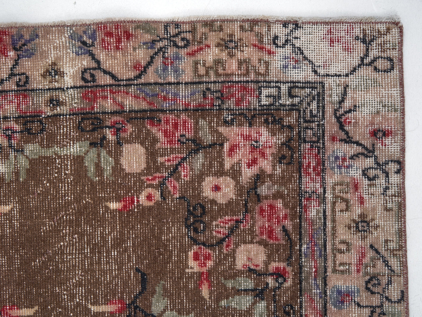 Vintage Handmade Rug, Turkish Oushak Eclectic Rug, Area Bohemian Rug, Bedroom Rug, Carpet Rug, Turkish Carpet, Rug 4x7, Turkey Rug, 12232