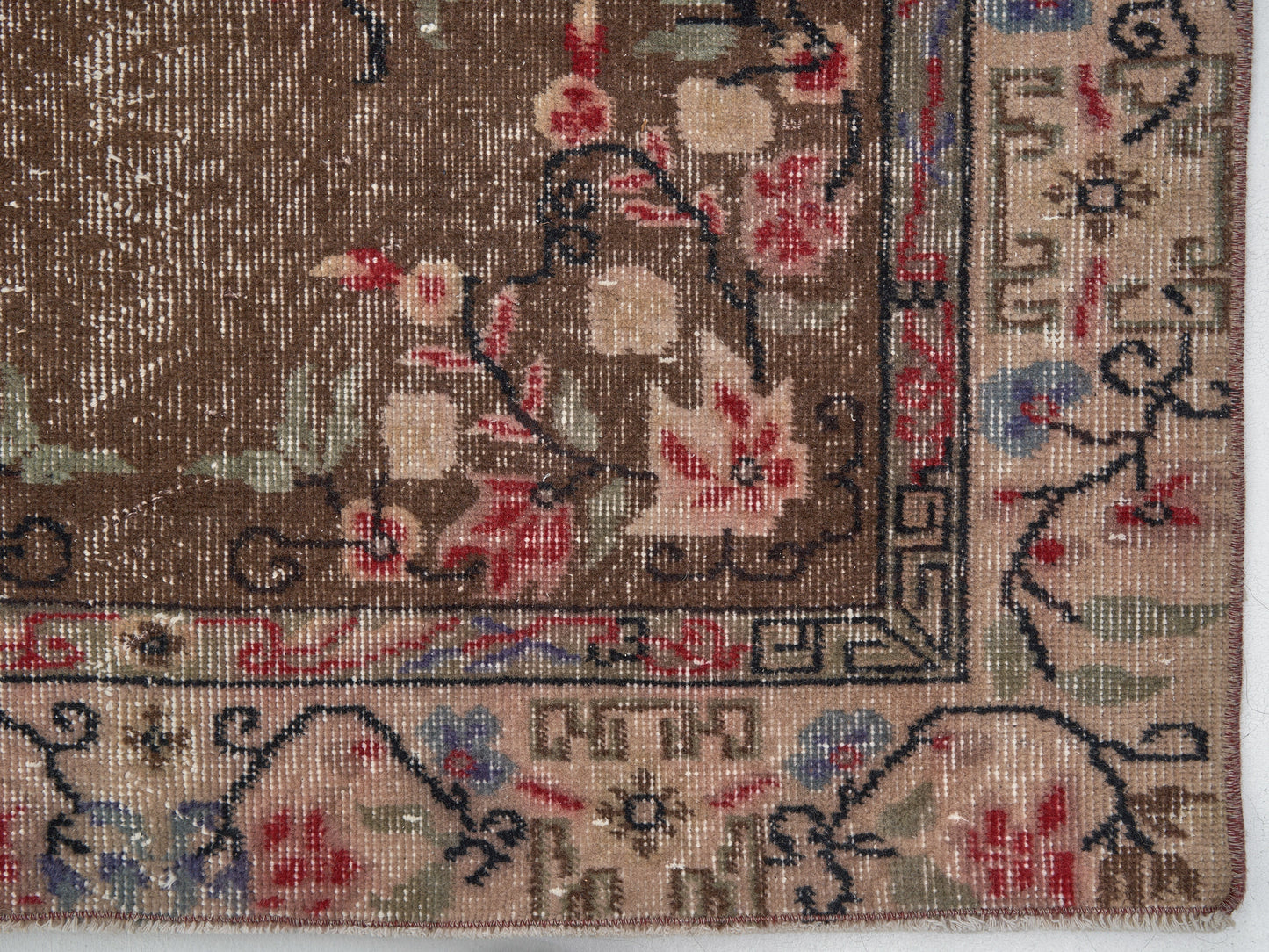 Vintage Handmade Rug, Turkish Oushak Eclectic Rug, Area Bohemian Rug, Bedroom Rug, Carpet Rug, Turkish Carpet, Rug 4x7, Turkey Rug, 12232