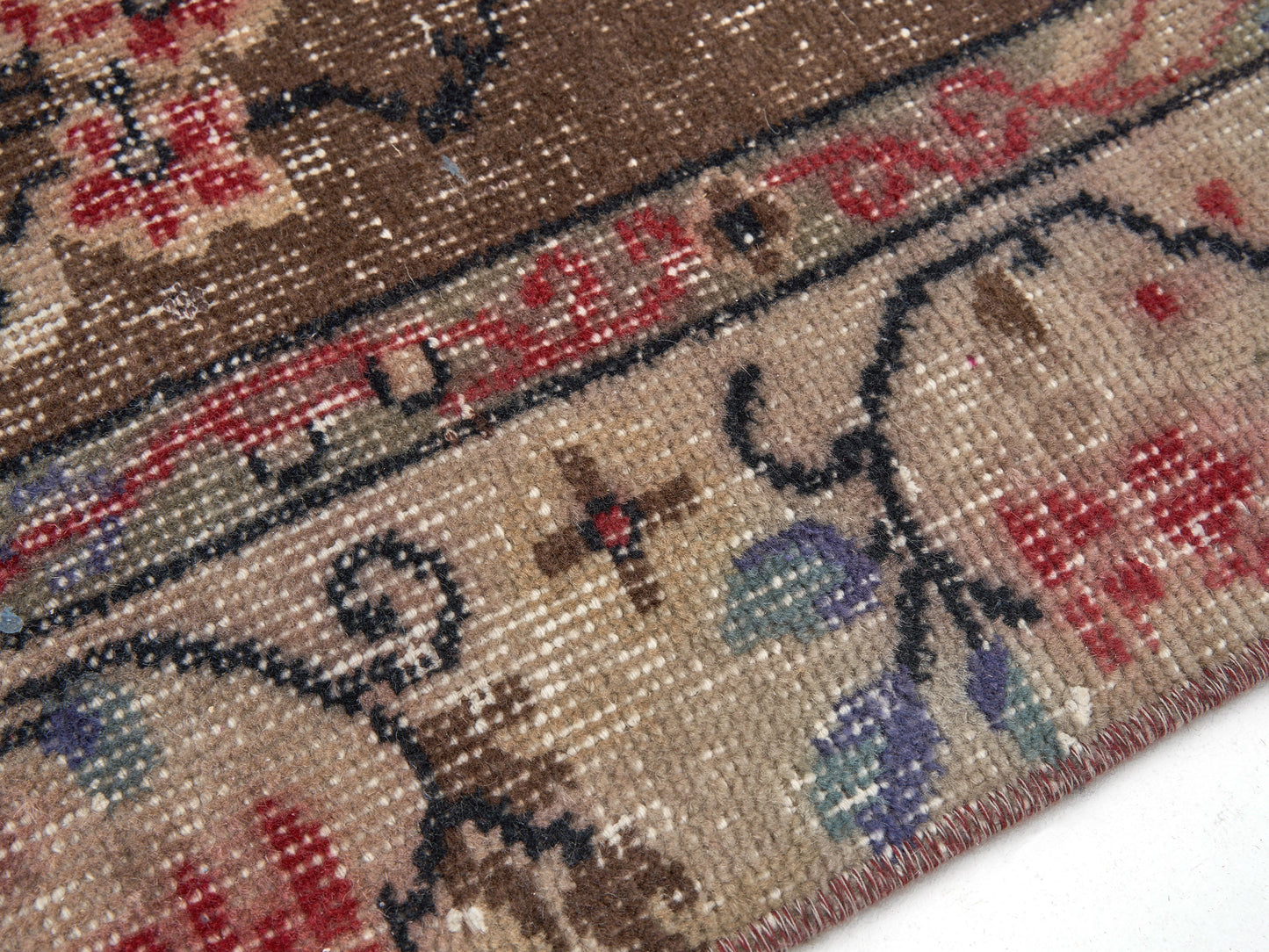 Vintage Handmade Rug, Turkish Oushak Eclectic Rug, Area Bohemian Rug, Bedroom Rug, Carpet Rug, Turkish Carpet, Rug 4x7, Turkey Rug, 12232