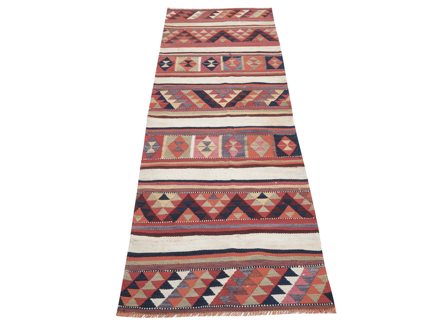 Kilim Runner Rug, Vintage Runner, Turkish Runner, Handmade Runner Rug, Oushak Runner, Kitchen Runner, Anatolia Rug, Runner Rug 3x9, 11300