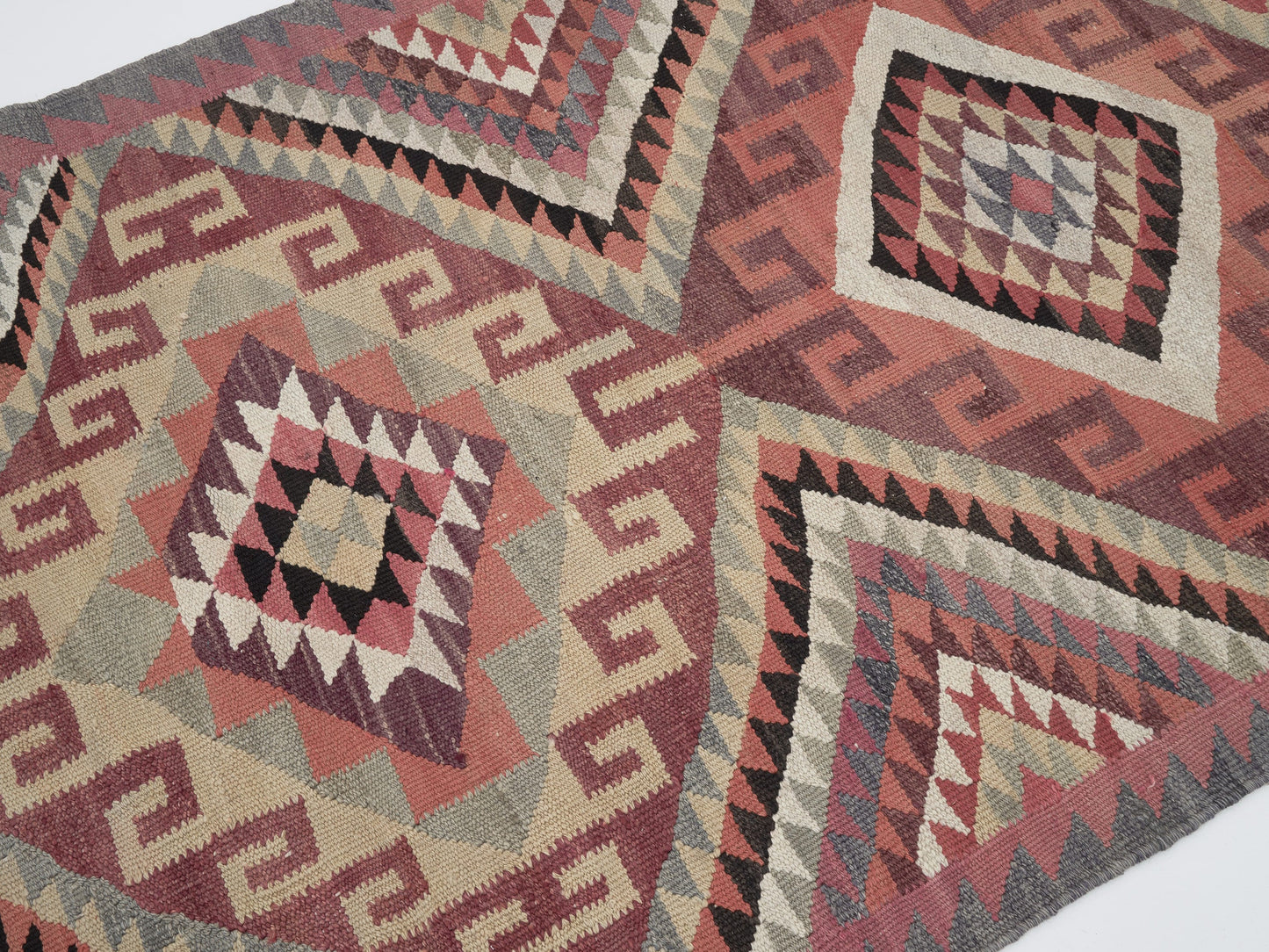Oushak Runner, Vintage Runner, Turkish Runner, Rug Runner, Hallway Runner, Anatolia Rug, Kilim Runner Rug, Runner Rug 4x10, 11385