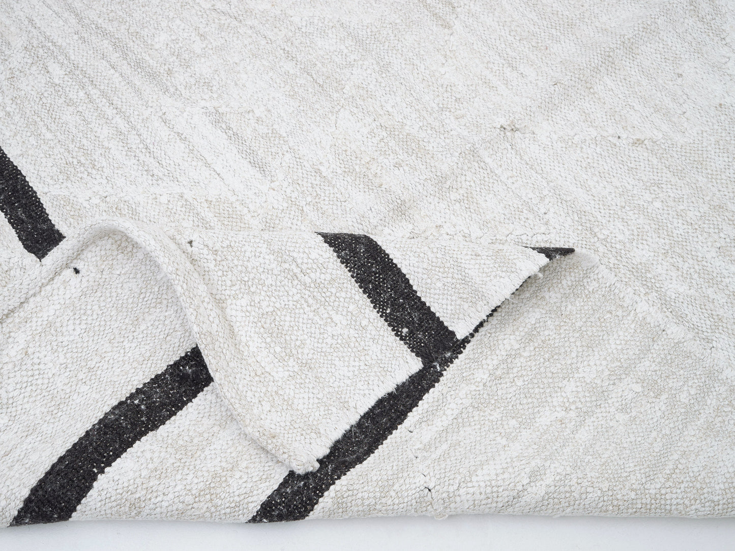 Vintage Kilim, Handmade Kilim Rug, Turkish Kilim, Area Striped Kilim Rug, Kilim Rug 9x12, White Hemp Rug, Large Rug, Oversize Rug,, 12544