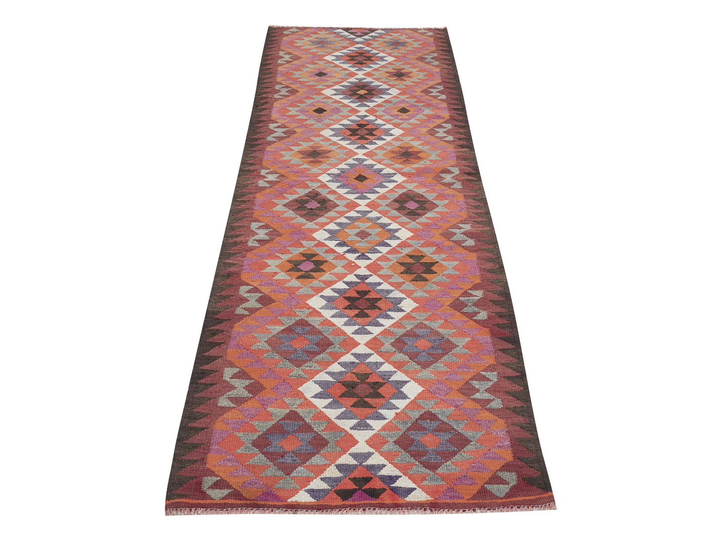 Runner Rug 3x10, Handmade Runner Rug, Turkish Runner, Vintage Runner, Oushak Runner, Hallway Runner, Rug Runner, Anatolia Rug, 11347