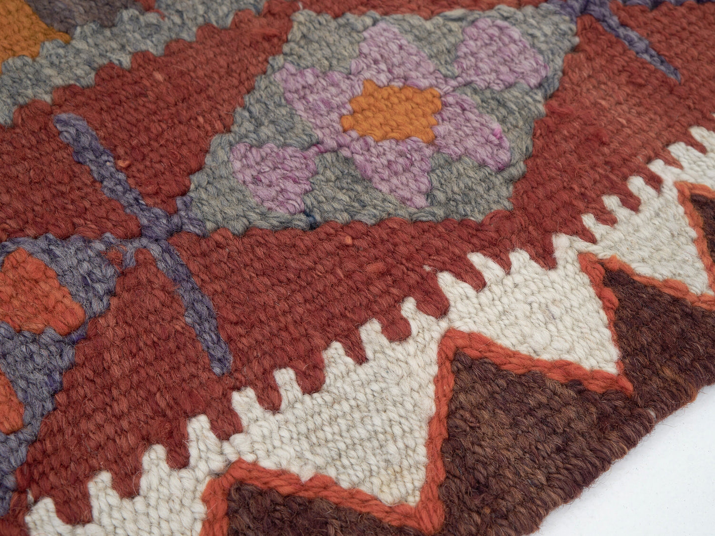 Vintage Handmade Runner Rug, Turkish Antique Runner Rug, Oushak Eclectic Runner Rug, Anatolia Rug, Bohemian Rug, Rug Runner 3x10, 11348