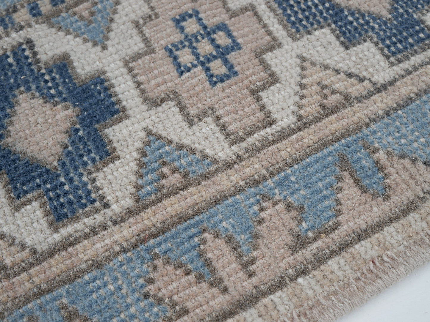 Oushak Vintage Rug, Turkish Handmade Rug, Area Eclectic Rug, Office Rug, Carpet Rug, Turkish Carpet, Turkey Rug, Rug 5x7, 12434