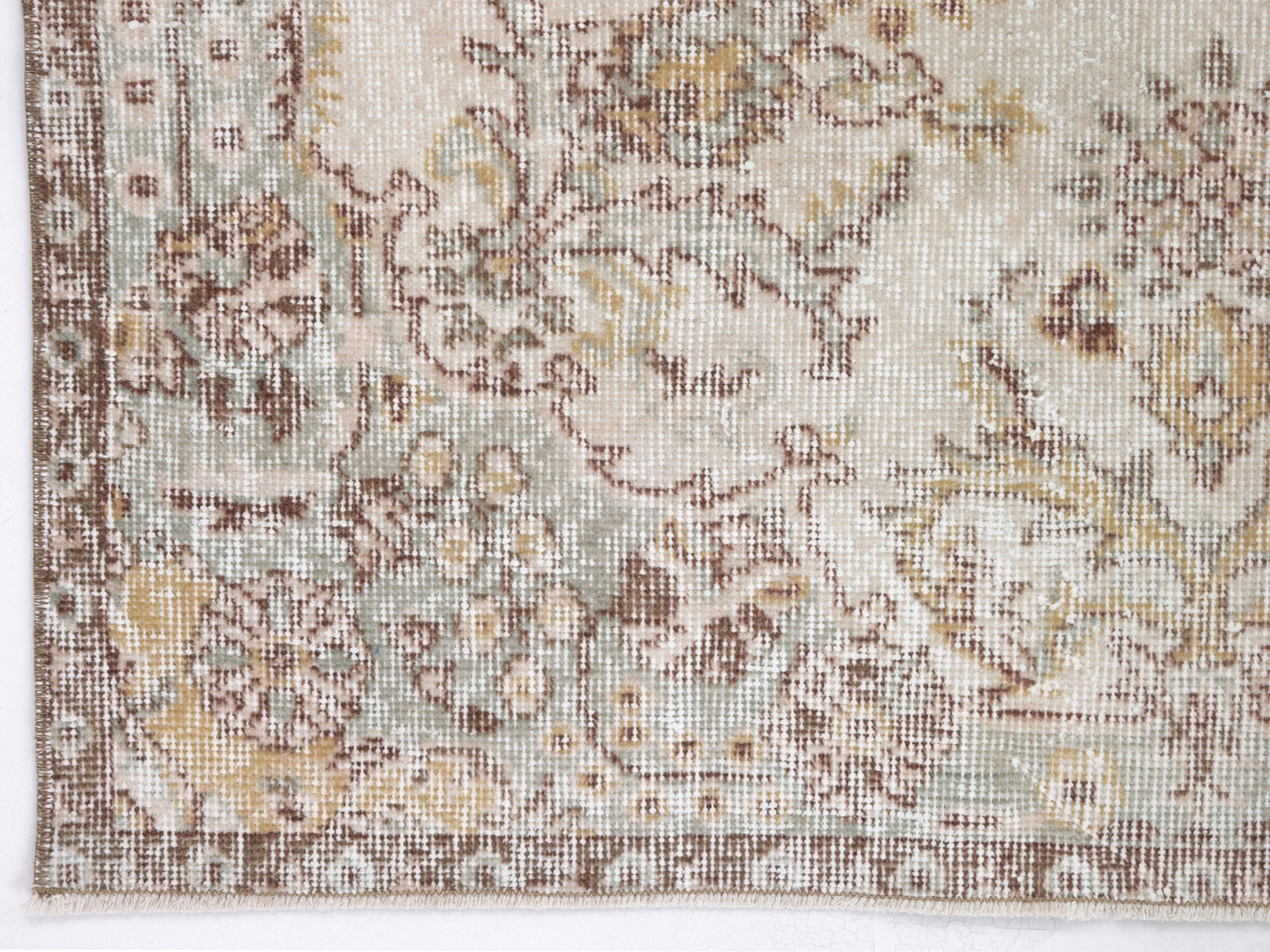 Handmade Rug, Vintage Rug, Turkish Rug, Oushak Rug, Carpet Rug, Primitive Rug, Rustic Rug, Turkey Rug, Area Rug, Neutral Rug, Rug 4x7, 10346