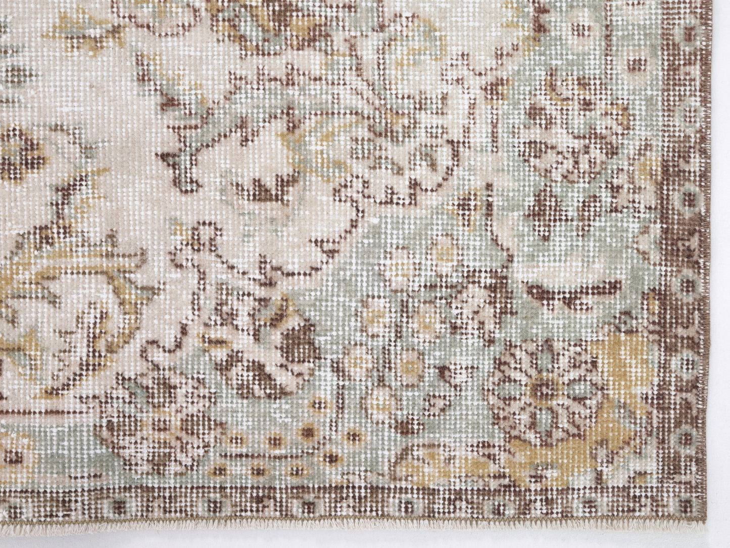 Handmade Rug, Vintage Rug, Turkish Rug, Oushak Rug, Carpet Rug, Primitive Rug, Rustic Rug, Turkey Rug, Area Rug, Neutral Rug, Rug 4x7, 10346