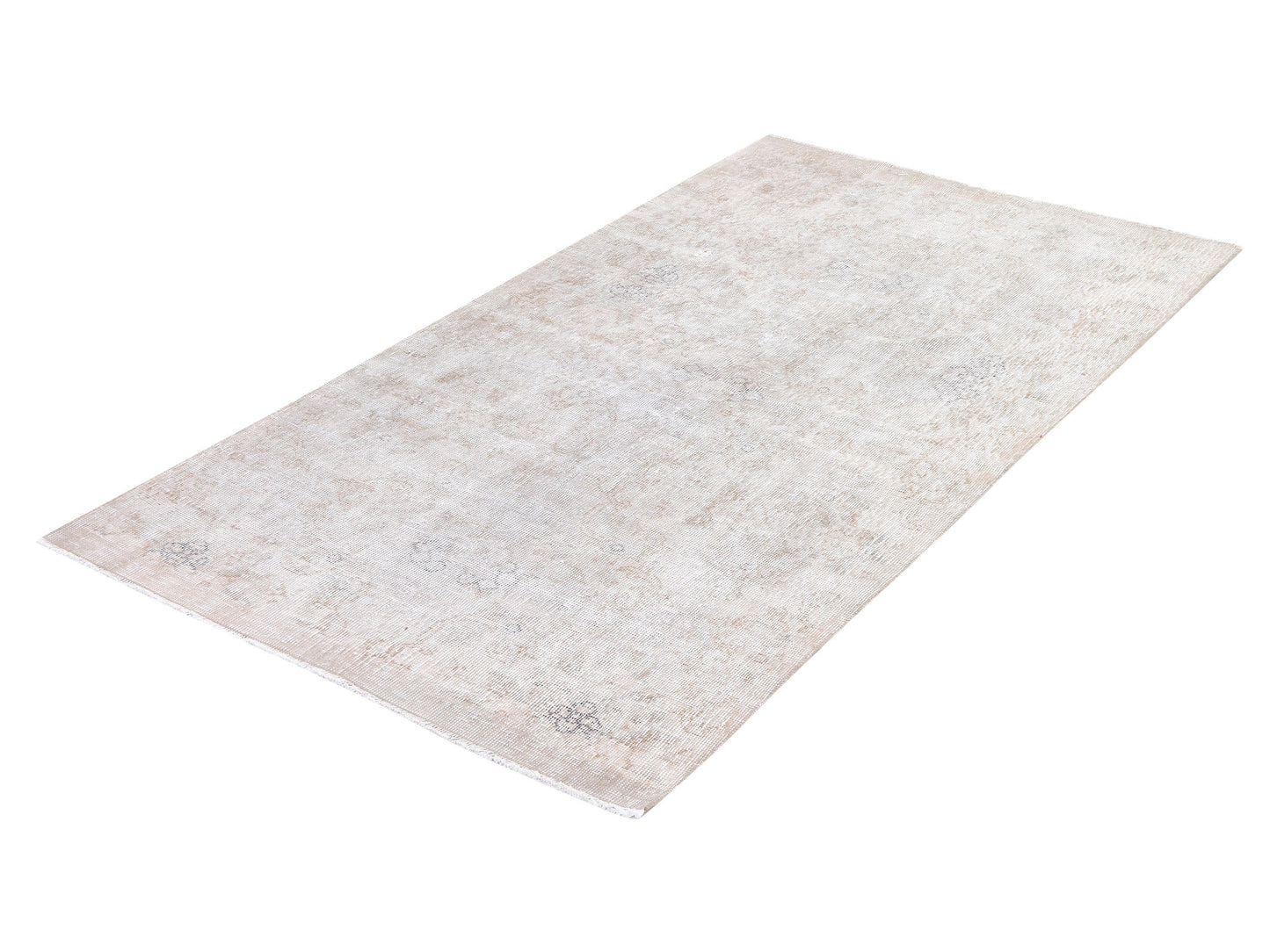 Turkish Rug Beige, Vintage Oushak Rug, Scandinavian Rug, Handmade Area Faded Rug, Neutral Floor Rug, Carpet Rug, Turkey Rug, Rug 4x7, 10347