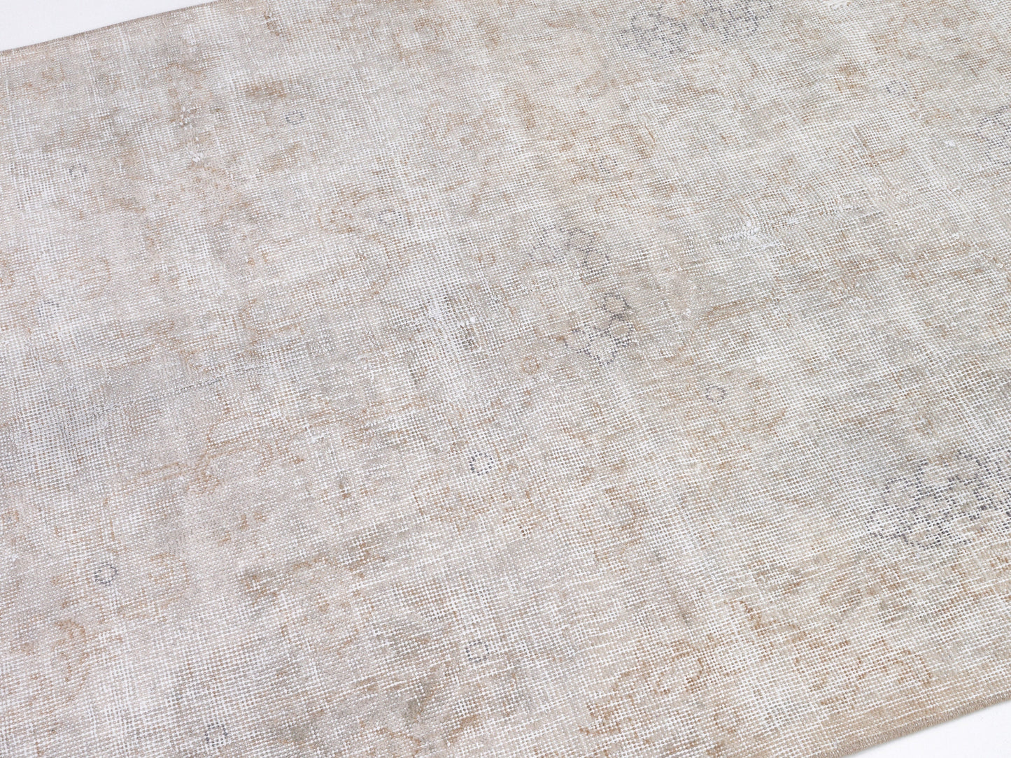 Turkish Rug Beige, Vintage Oushak Rug, Scandinavian Rug, Handmade Area Faded Rug, Neutral Floor Rug, Carpet Rug, Turkey Rug, Rug 4x7, 10347