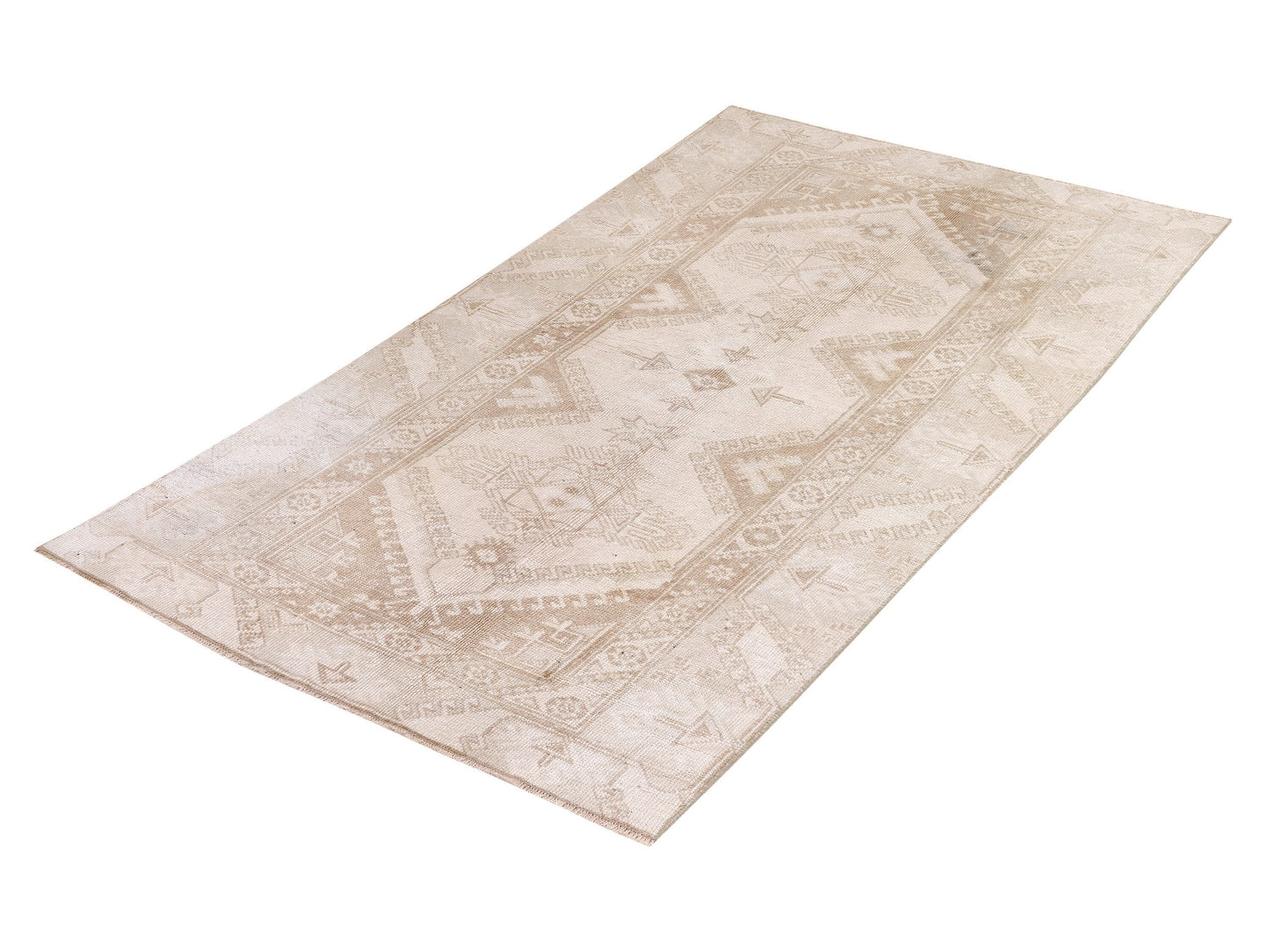 Oushak Rug, Turkish Handmade Rug, Vintage Rug 4x6, Area Anatolia Ethnic Rug, Turkey Rug, Scandinavian Rug, Bedroom Rug, Carpet Rug, 10355
