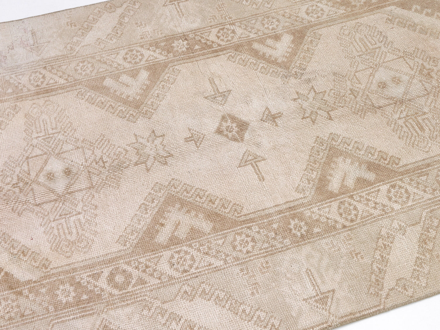 Oushak Rug, Turkish Handmade Rug, Vintage Rug 4x6, Area Anatolia Ethnic Rug, Turkey Rug, Scandinavian Rug, Bedroom Rug, Carpet Rug, 10355