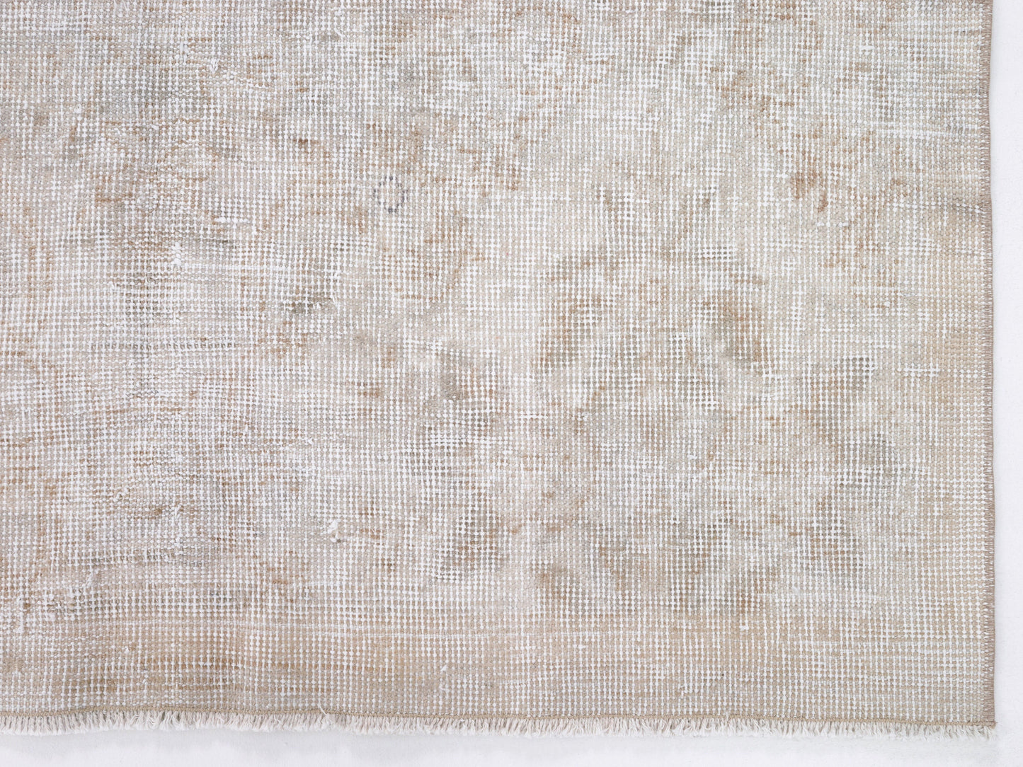 Turkish Rug Beige, Vintage Oushak Rug, Scandinavian Rug, Handmade Area Faded Rug, Neutral Floor Rug, Carpet Rug, Turkey Rug, Rug 4x7, 10347