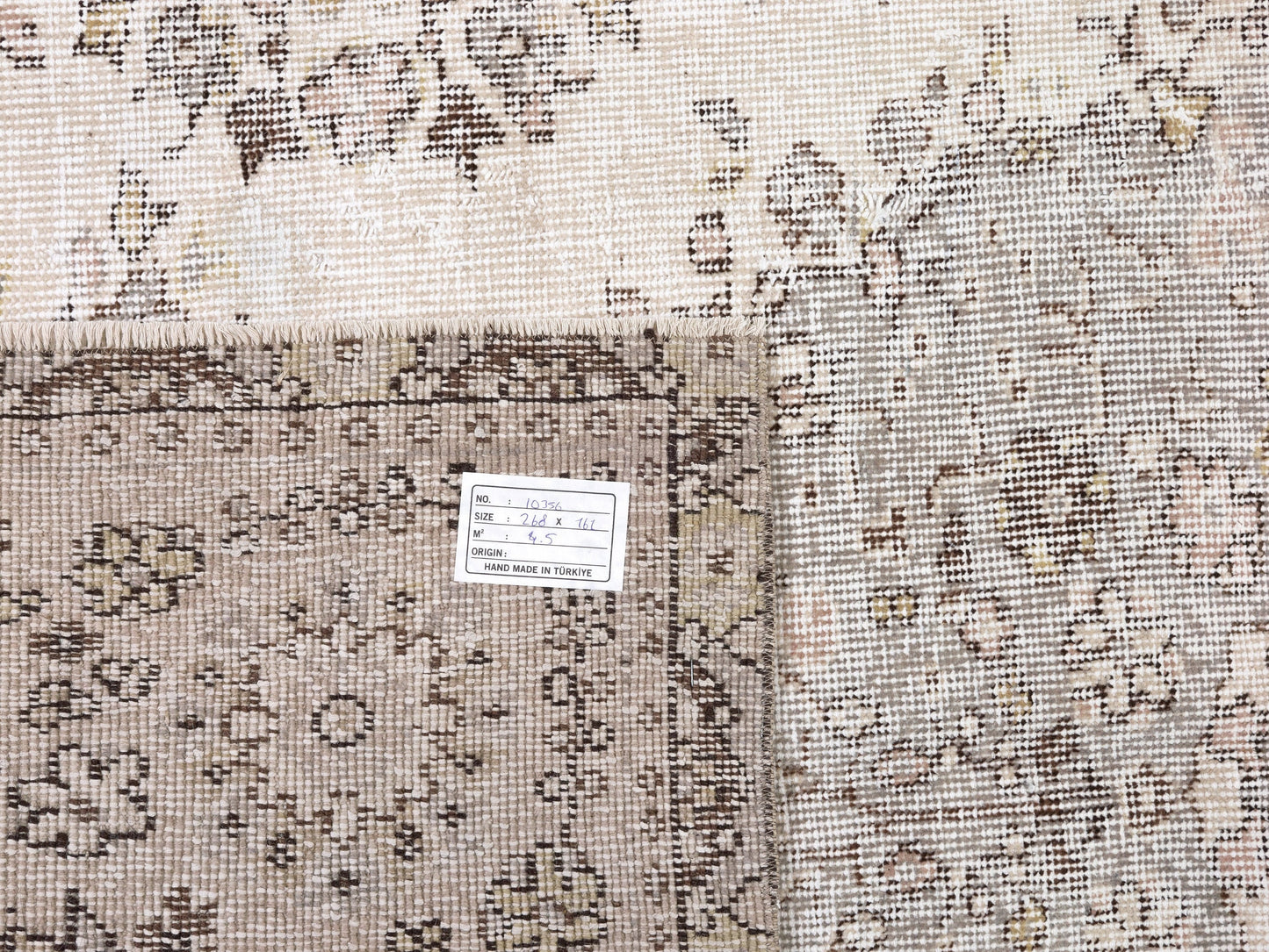 Primitive Rug, Oushak Handmade Rug, Area Faded Rug, Turkish Antique Rustic Rug, Wool Rug, Vintage Muted Rug, Kid Room Rug, Rug 5x9, 10356