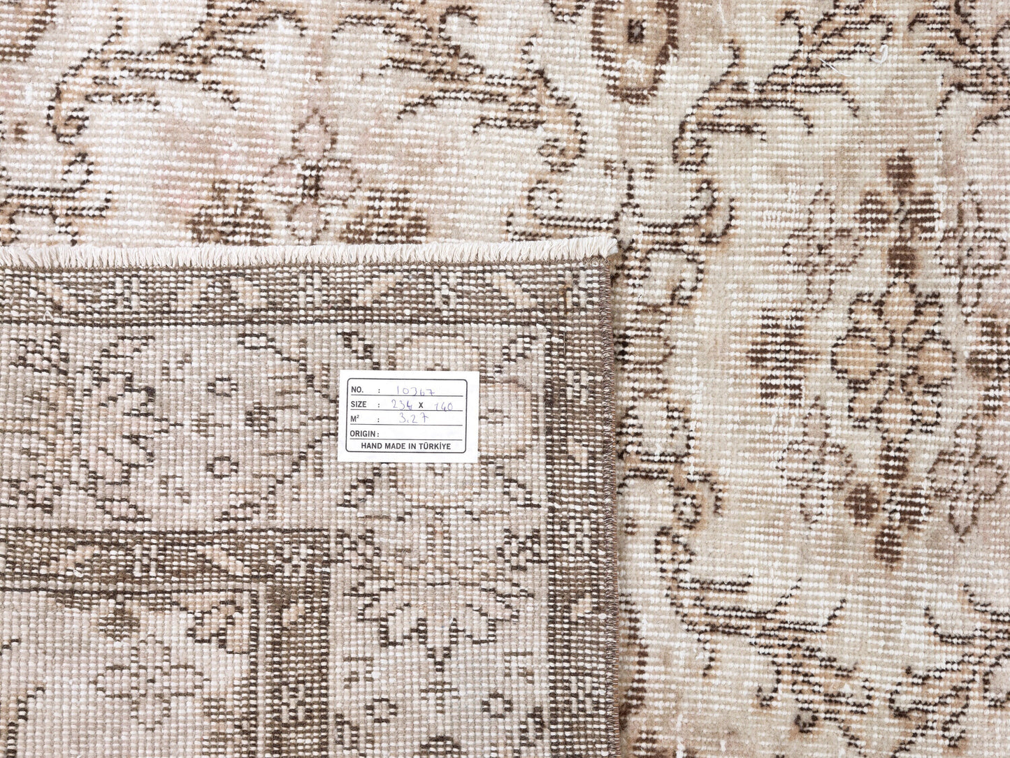 Oushak Area Rug, Handmade Unique Rug, Turkish Vintage Rug, Bohemian Antique Rug, Neutral Floor Eclectic Rug, Turkey Rug, Rug 5x8, 10367