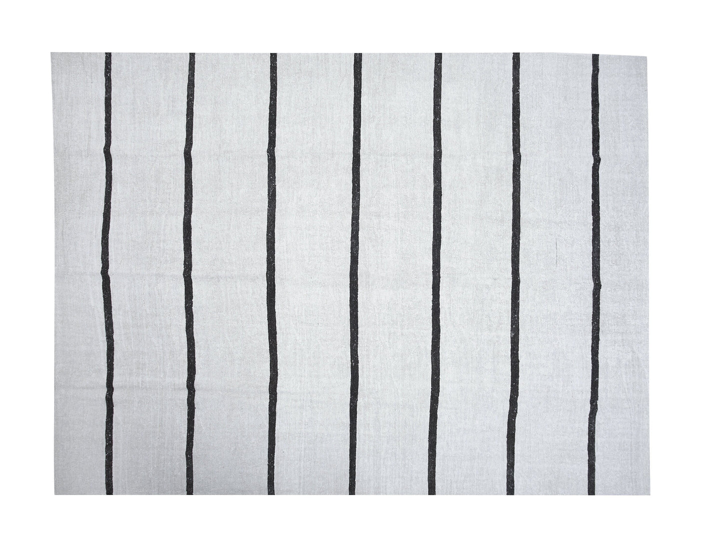 Striped Kilim Rug, White Kilim Rug, Turkish Kilim, Vintage Kilim, Large Rug, Kilim Rug 10x12, Area Kilim Rug, Oversize Rug, Hemp Rug, 12233