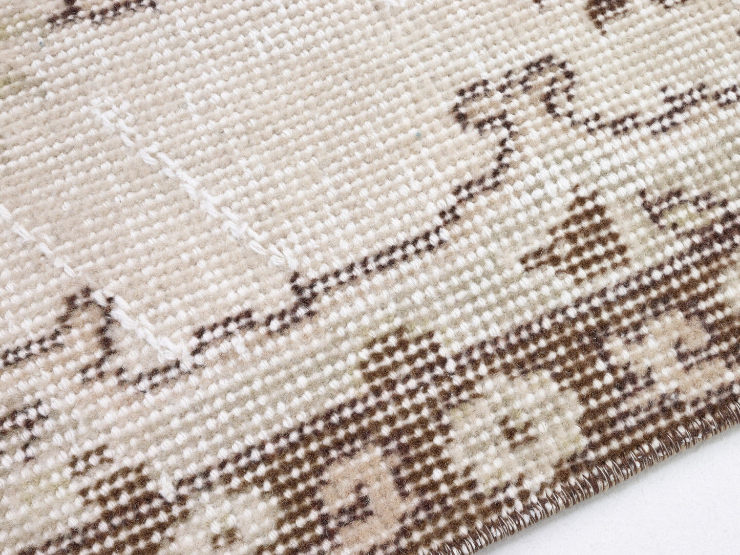 Oushak Rug, Turkish Rug, Vintage Handmade Rug, Neutral Area Rug,Bedroom Rug, Scandinavian Rug, Carpet Rug, Turkey Rug, Rug 5x9, 10384