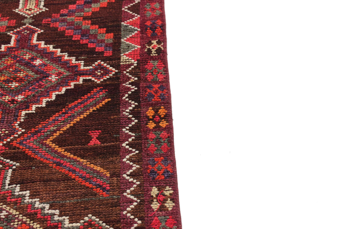 3x13 Runner Rug, Turkish Rug Runner, Oushak Runner, Vintage Runner, Hallway Rug, Handmade Runner rug, Kitchen Carpet Runner Rug, 6214
