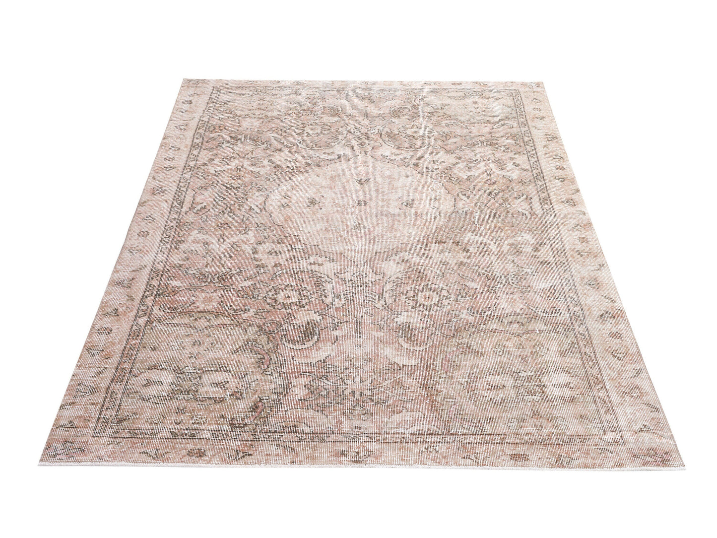 Vintage Rug, Handmade Area Rug, Turkish Oushak Rug, Scandinavian Rug, Bedroom Rug, Turkey Rug, Oushak Carpet, Carpet Rug, Rug 5x8, 10392