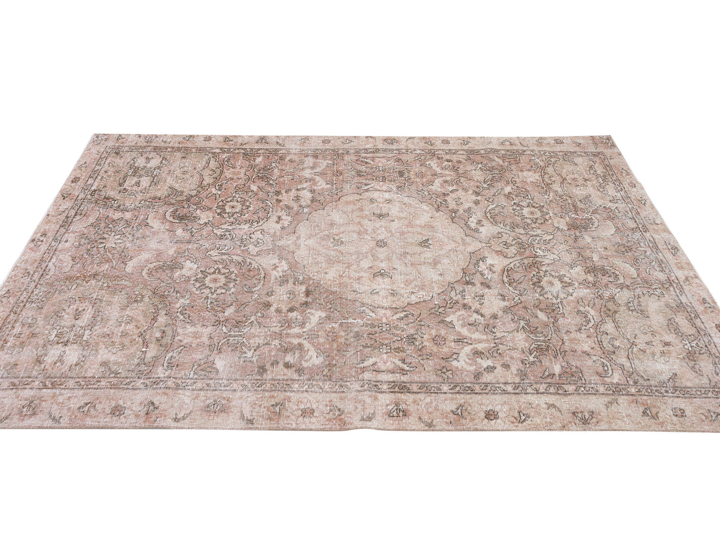 Vintage Rug, Handmade Area Rug, Turkish Oushak Rug, Scandinavian Rug, Bedroom Rug, Turkey Rug, Oushak Carpet, Carpet Rug, Rug 5x8, 10392