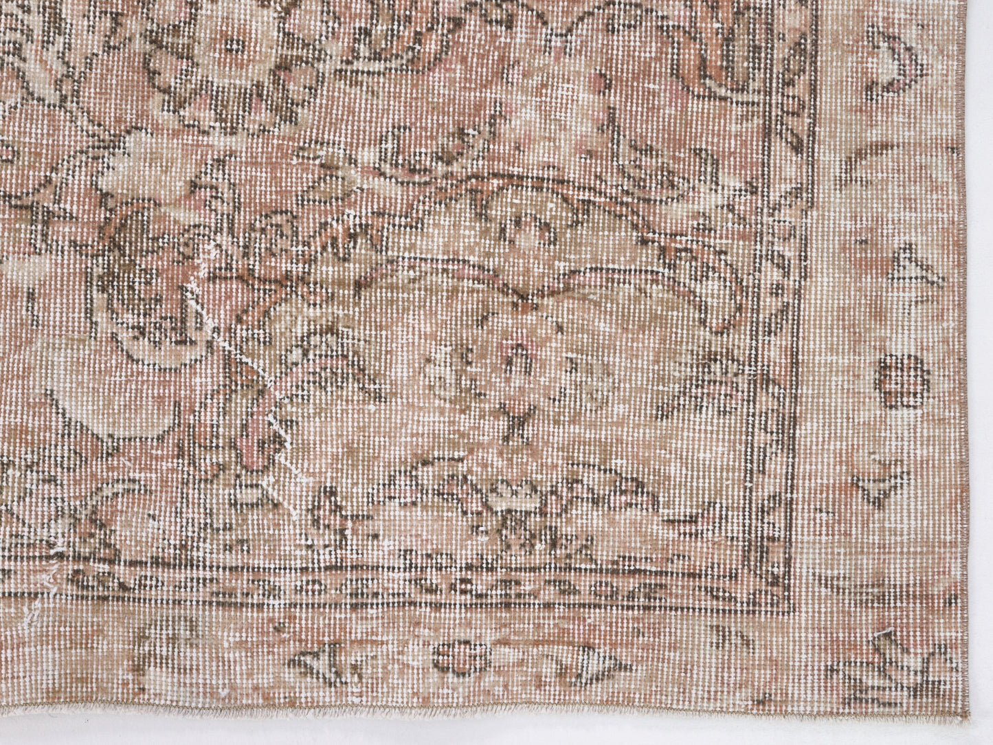 Vintage Rug, Handmade Area Rug, Turkish Oushak Rug, Scandinavian Rug, Bedroom Rug, Turkey Rug, Oushak Carpet, Carpet Rug, Rug 5x8, 10392