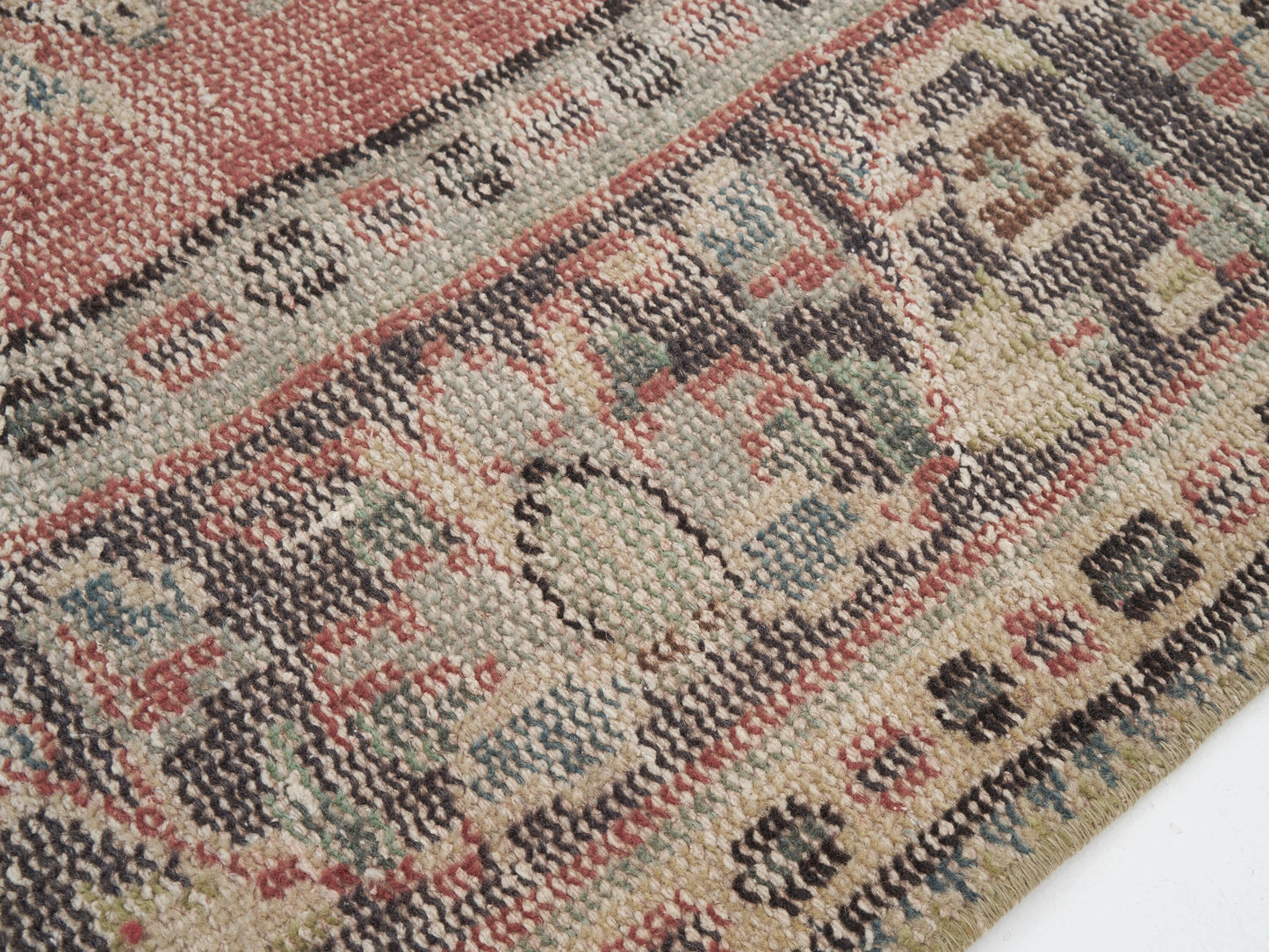 Vintage Handmade Area Rug, Turkish Oushak Eclectic Rug, Anatolia Rug, Living Room Rug, Carpet Rug, Turkey Rug, Bohemian Rug, Rug 6x10, 12113